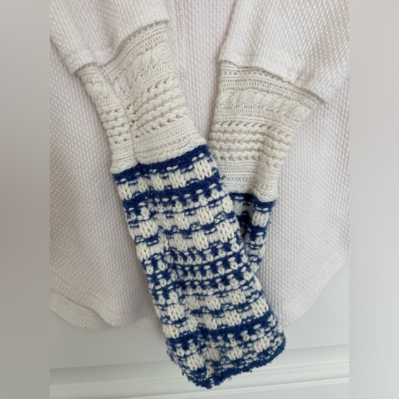 Free People Ski Lodge Thermal Henley - Picture 2 of 6